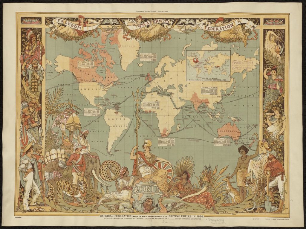 Mapa imperial britanico